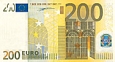 200 Euros Front Face
